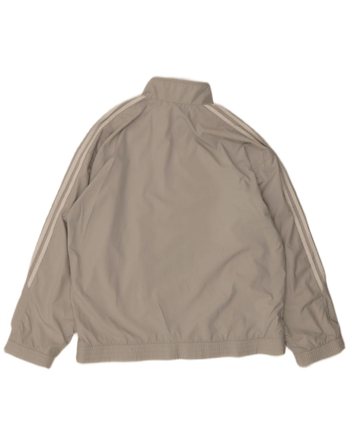 Adidas Træningsdragt til mænd Topjakke UK 42/44 Stor Grå Polyester