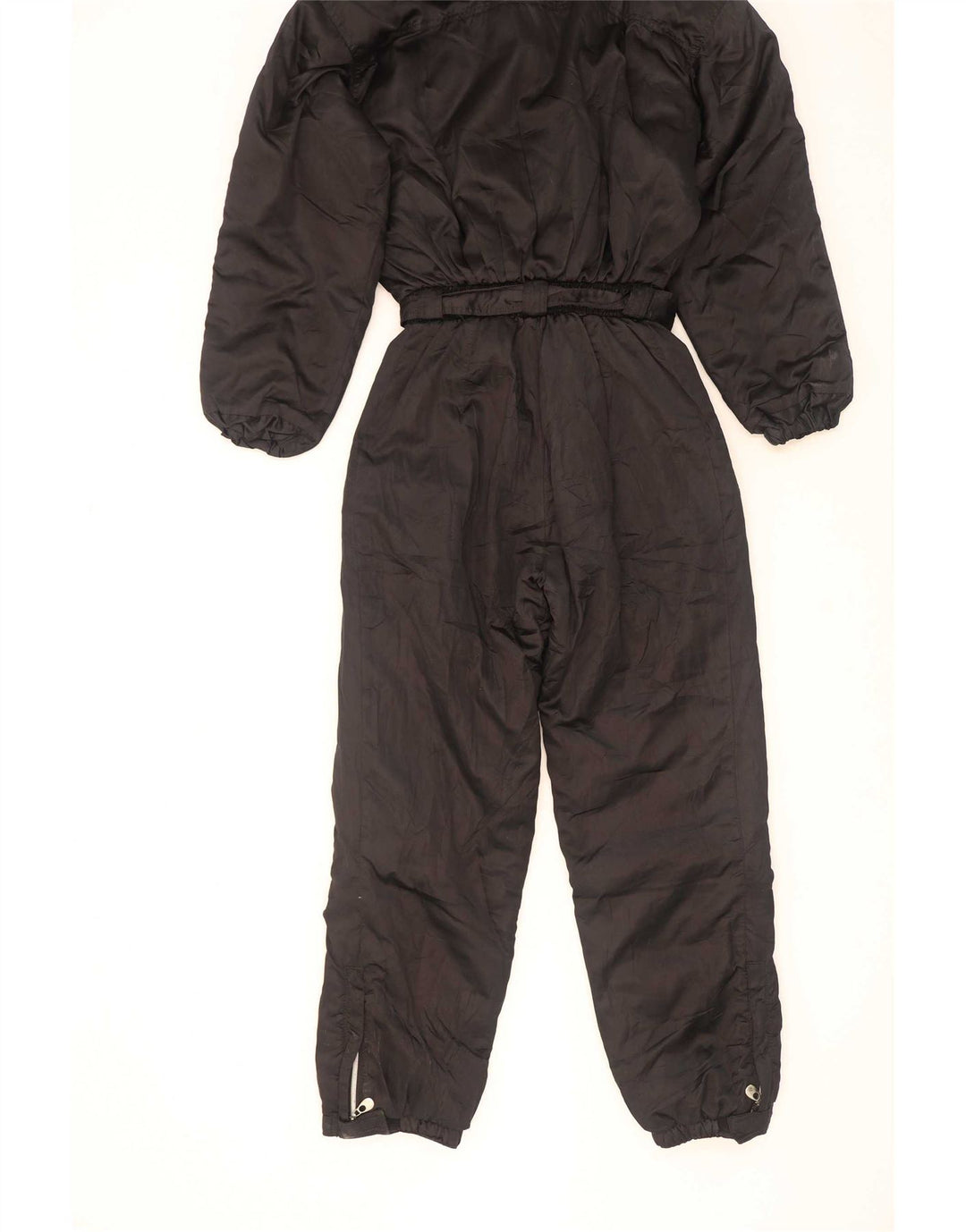 Vintage Dame Ski Jumpsuit IT 46 Large Black
