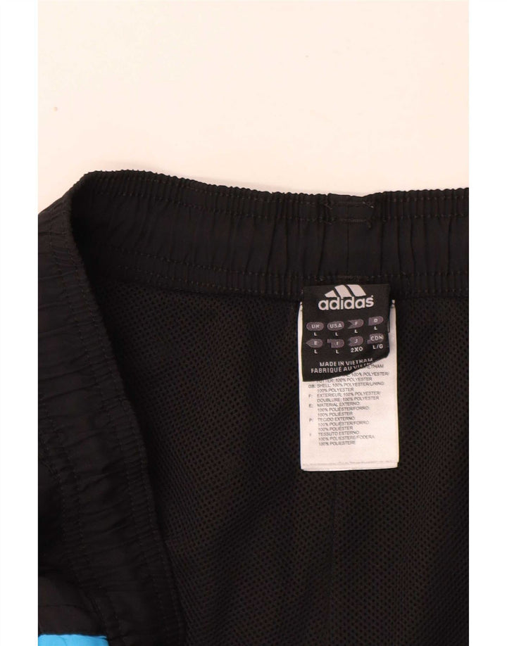 Adidas Herre F50 Grafiske Bermuda-sportshorts Stor sort polyester