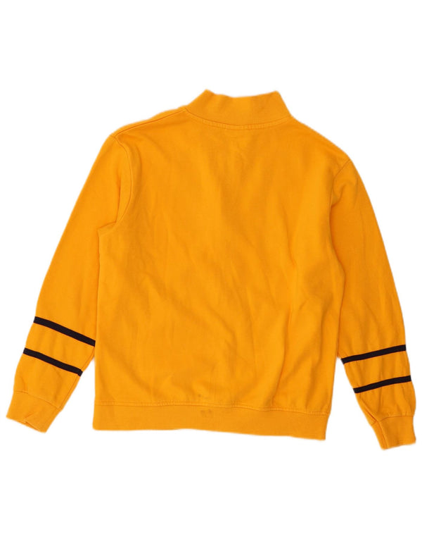 Diadora Boys Træningsdragt Topjakke 9-10 År Stor Gul Bomuld