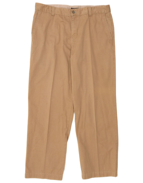 DOCKERS Herre Khakis Lige Chino Bukser W36 L32 Beige