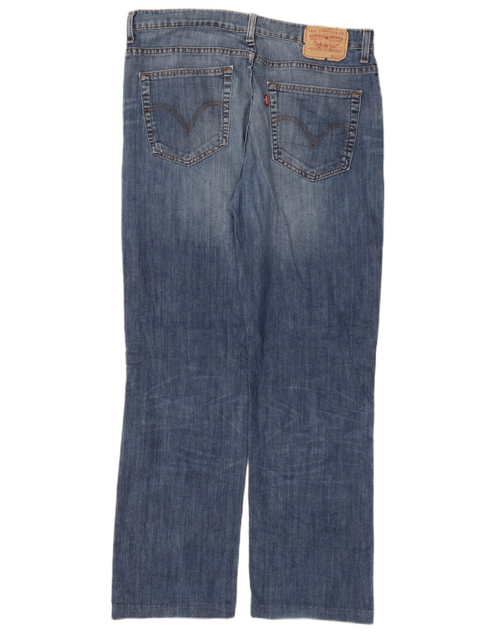 Levi's Herre 751 Straight Jeans W36 L30 Blå Bomuld
