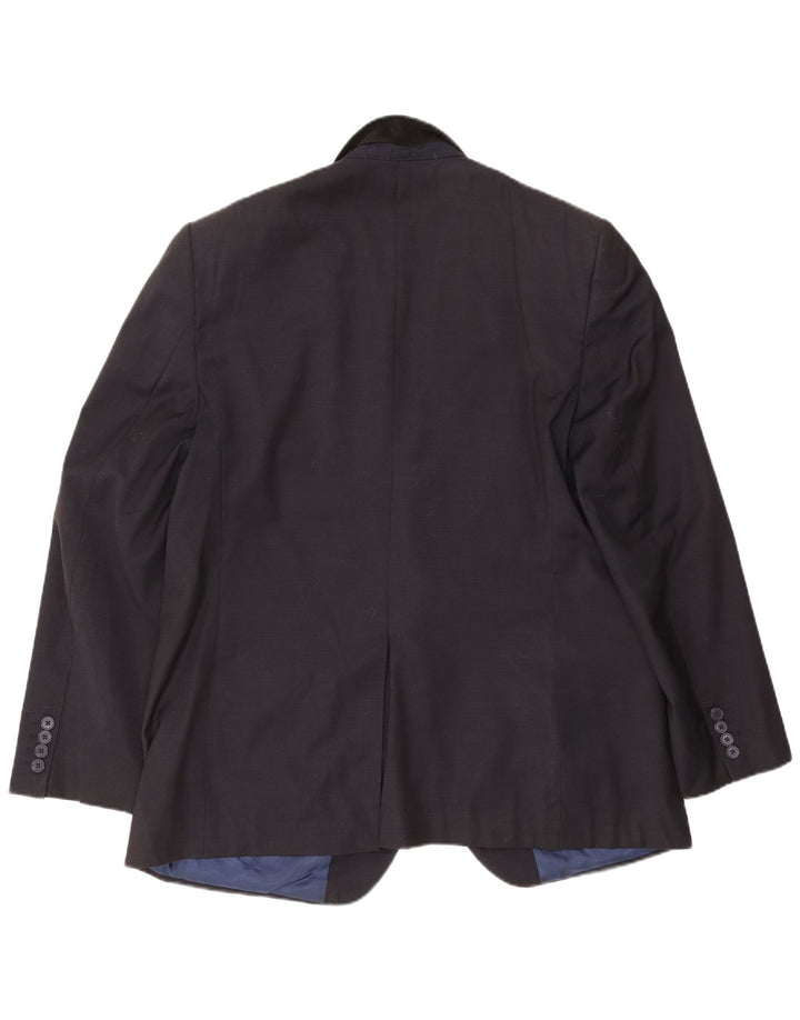 Marks & Spencer Herre 2-knaps Regular Fit Blazer-jakke EU 54 XL Marineblå