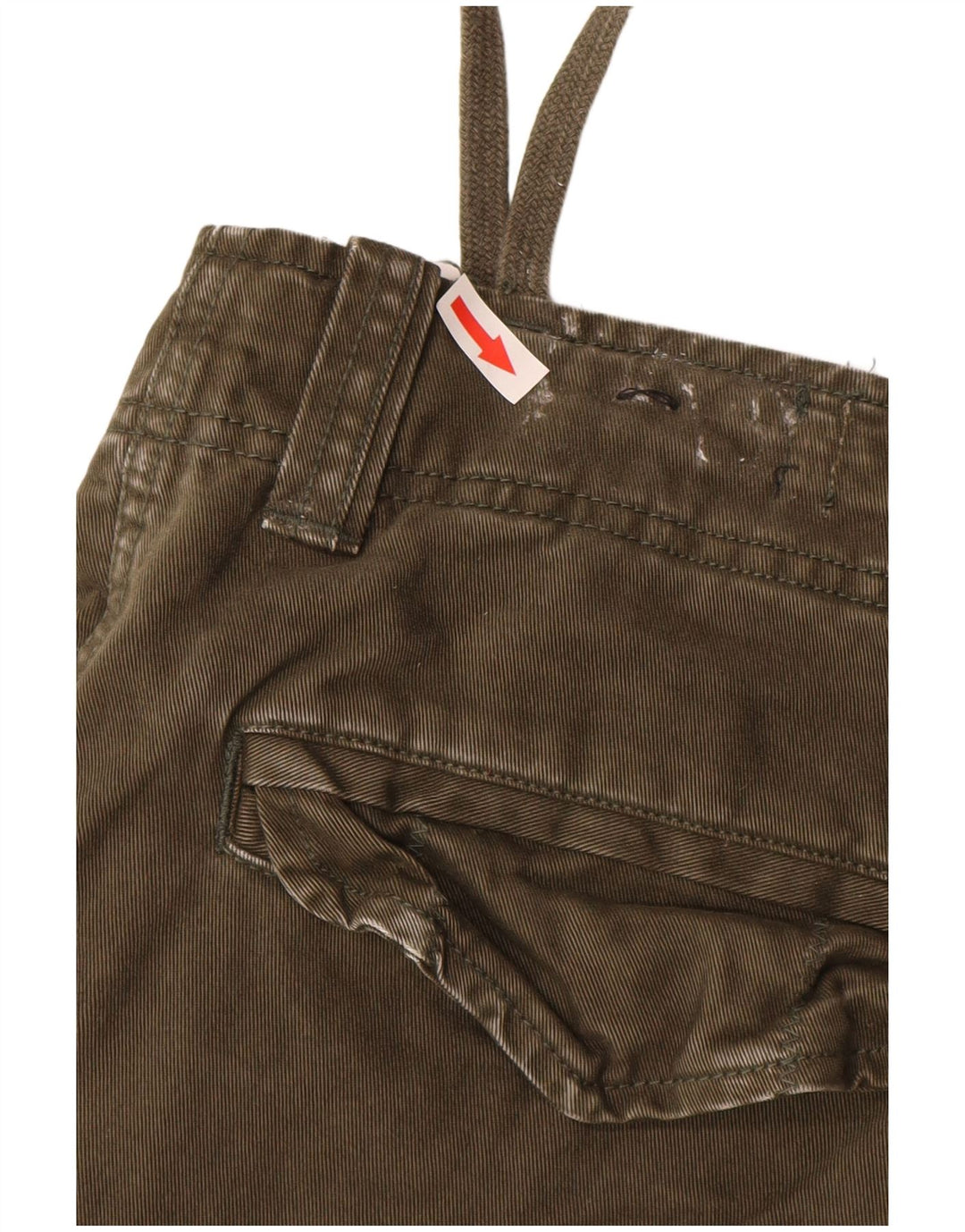 Superdry Herre Cargo Shorts W34 Large Khaki Cotton Army