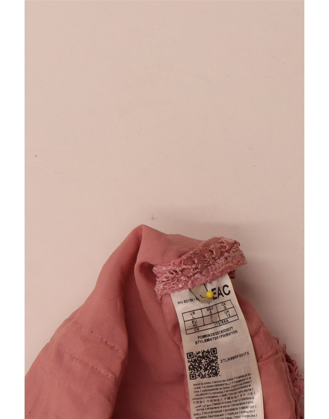 Guess Womens Sheath Dress UK 12 Medium Pink Floral Polyester
