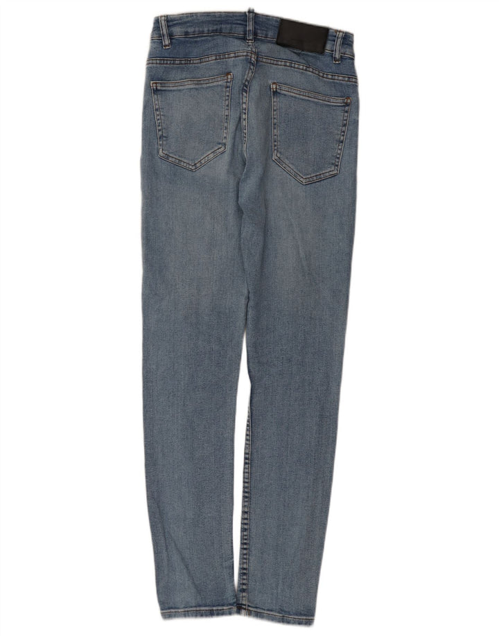Zara Herre Slim Jeans EU 40 Medium W31 L30 Blå Bomuld