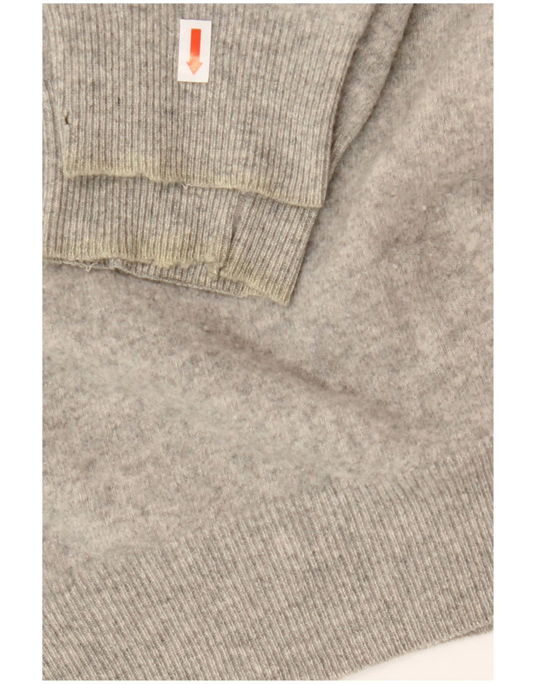 Gant Dame V-hals sweater UK 18 XL Grå Uld