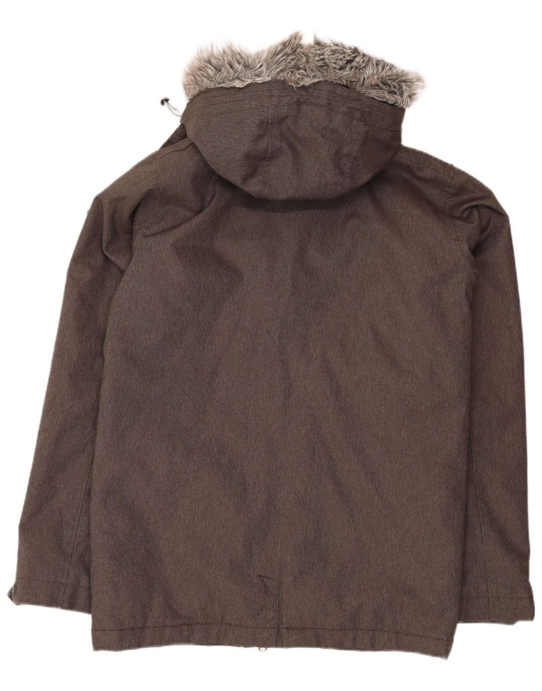 O'Neill Herre Hooded Windbreaker Jacket UK 36 Small Grey Polyester