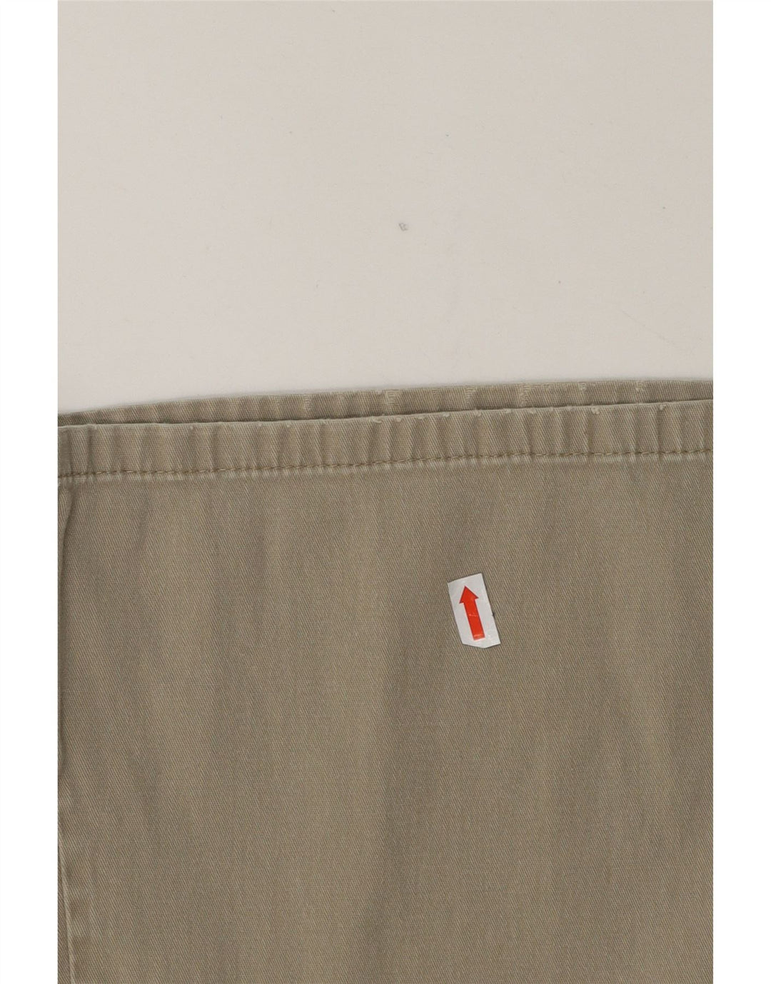DICKIES Womens Slim Fit Cropped Trousers W34 L26 Beige Vintage Dickies and Second-Hand Dickies from Messina Hembry 