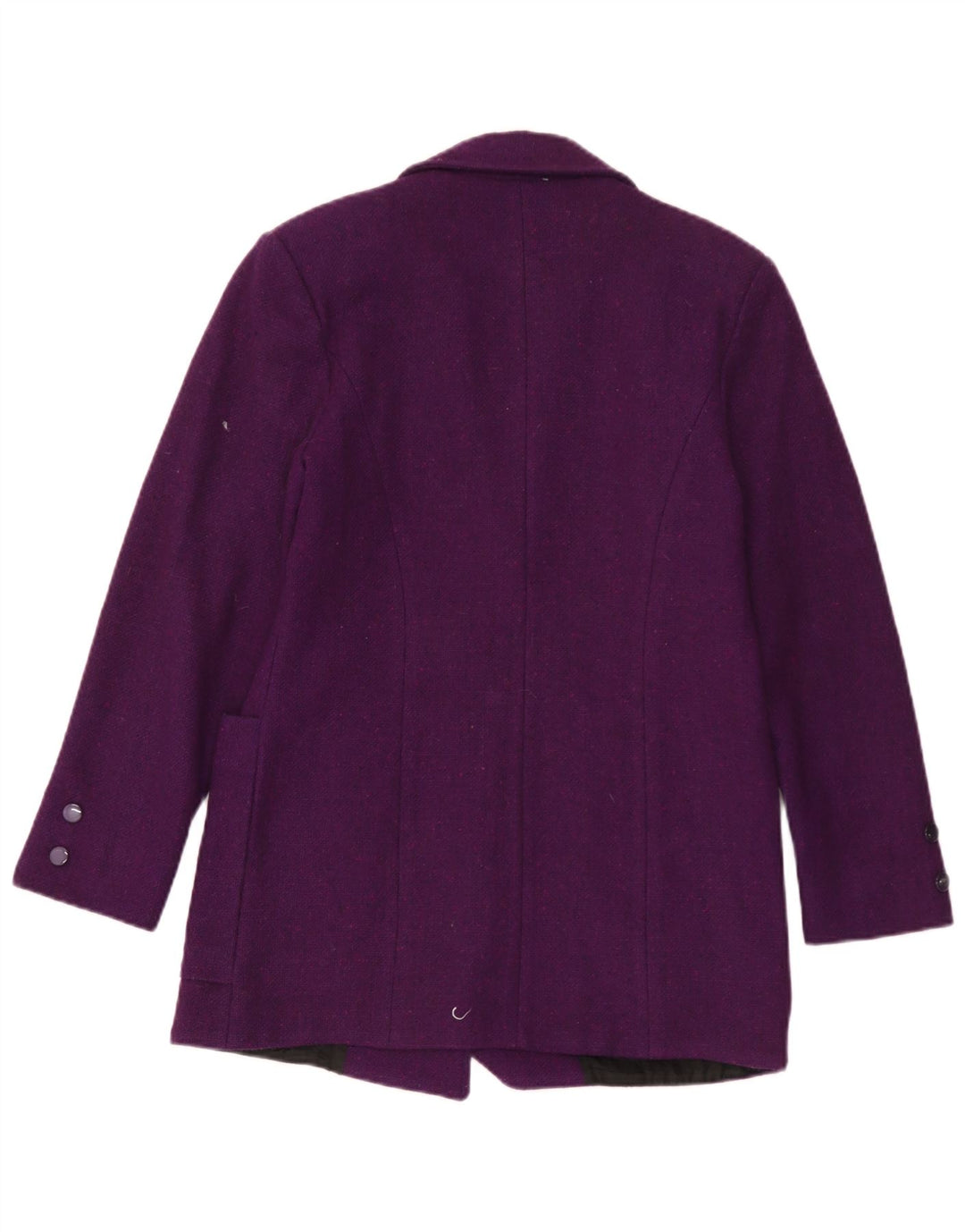 Vintage dame 3-knaps blazerjakke UK 12 medium lilla