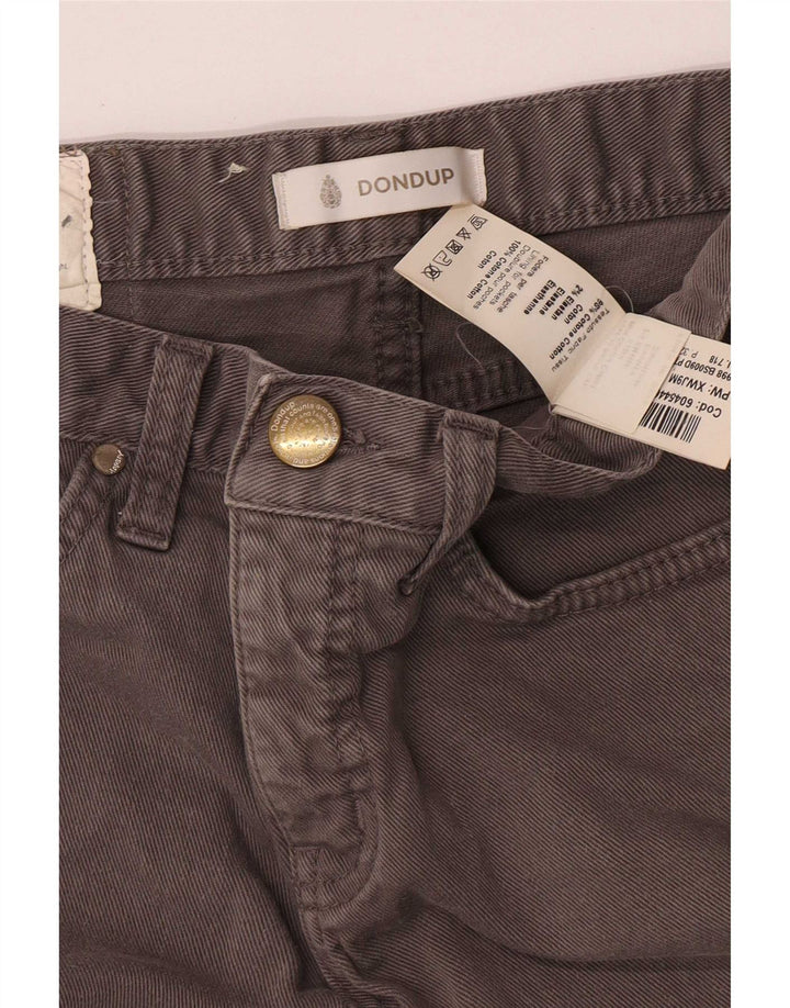 Dondup Dame Skinny Jeans W25 L29 Grå Bomuld