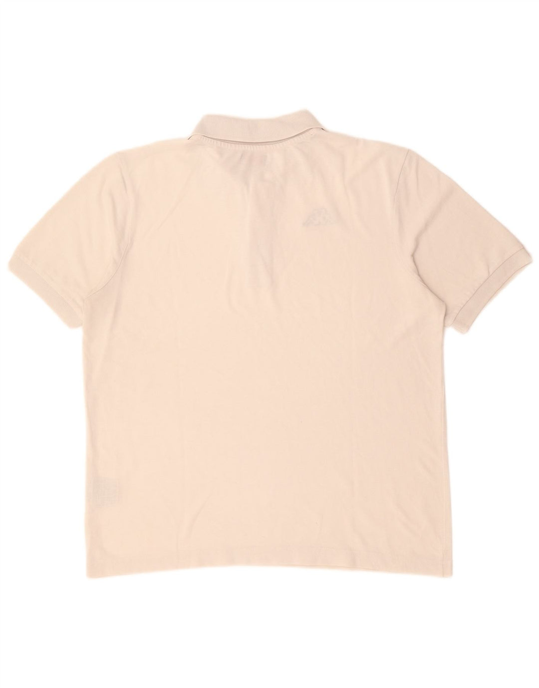 Kappa herre poloshirt Medium hvid bomuld