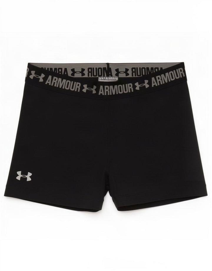 Under Armour drenge grafiske sportsshorts 7-8 år Lille sort polyester