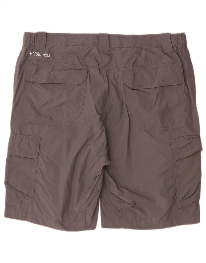 Columbia Herre Cargo Shorts W36 Large Grå Nylon
