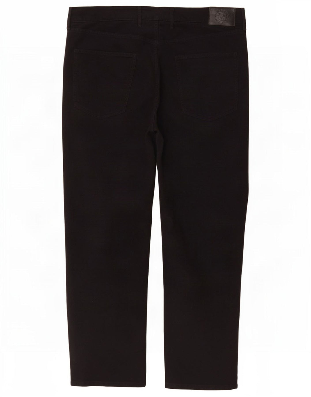 Marks & Spencer Herre Lige Regular Fit Casual Bukser W40 L29 Marineblå