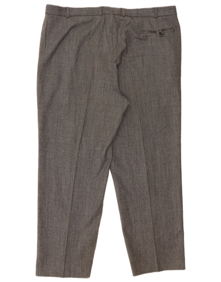 Marks & Spencer Herre St. Michael Straight Suit Bukser W40 L29 Grå Uld