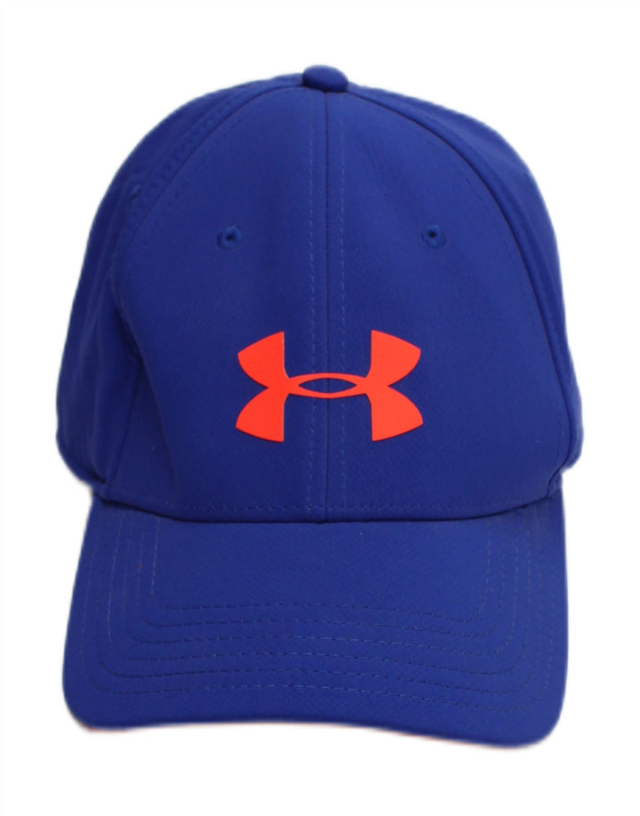 UNDER ARMOUR Mens Graphic Baseball Cap Large/XL Blue Sports