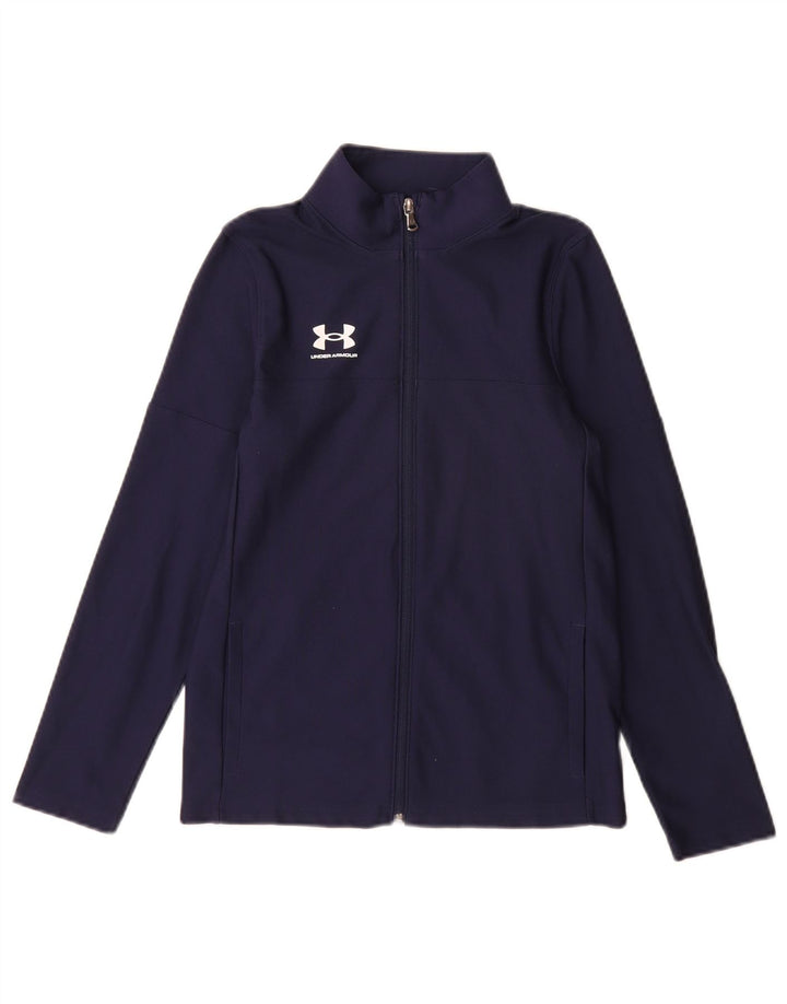 Under Armour drenge træningsdragt topjakke 9-10 år medium marineblå