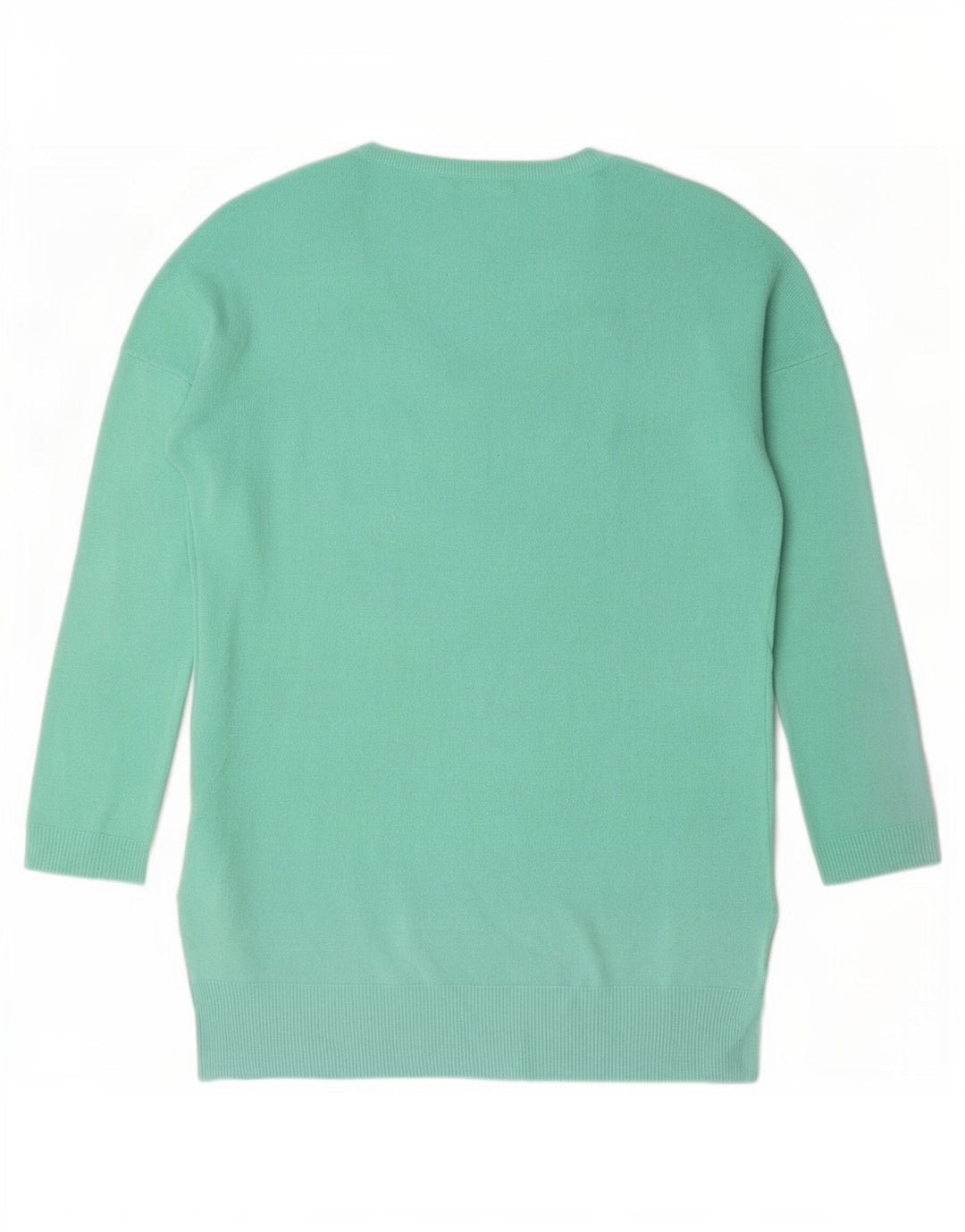 Marks & Spencer Dame Oversized V-hals sweater UK 10 Lille Grøn