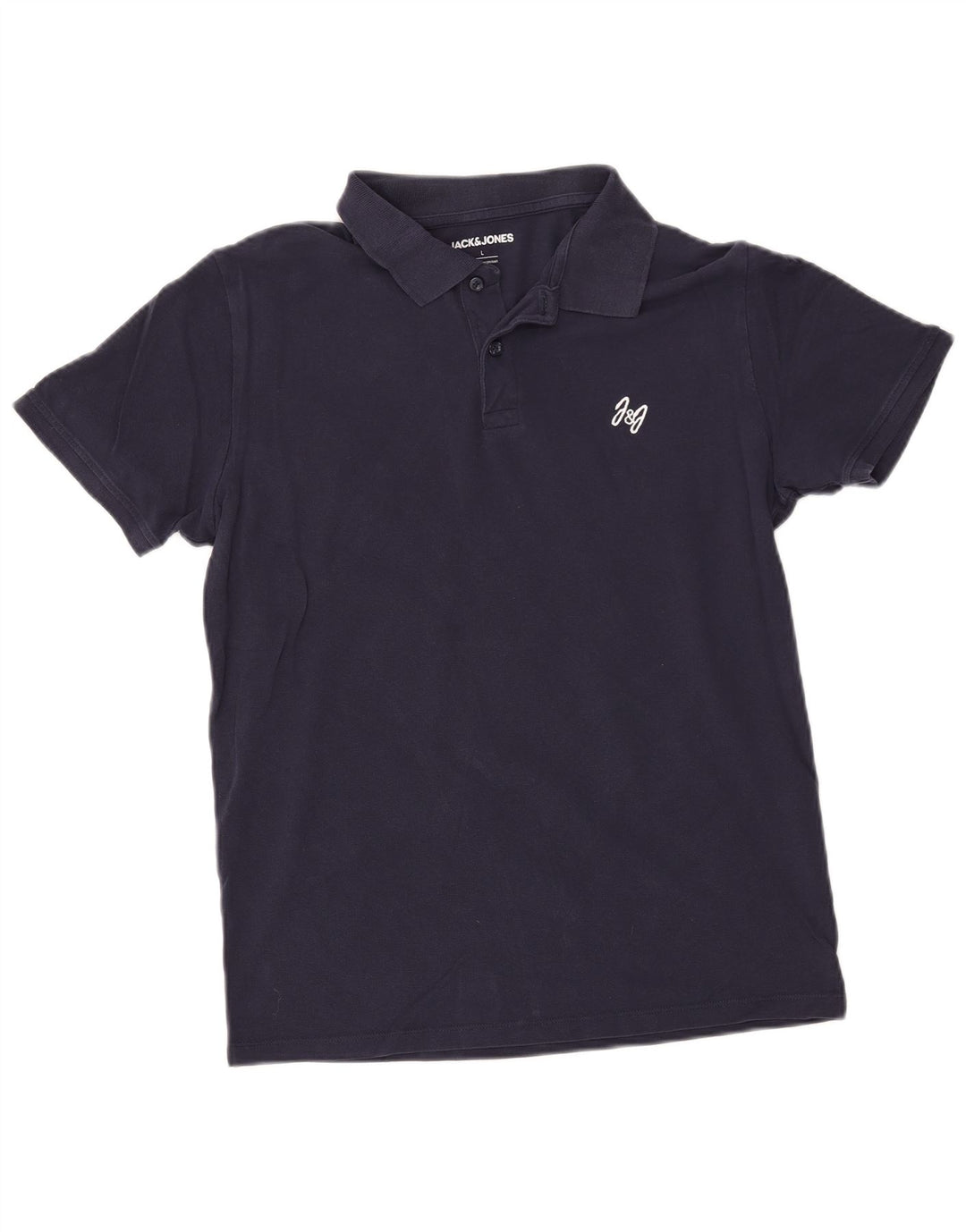 Jack & Jones herre poloskjorte stor marineblå bomuld