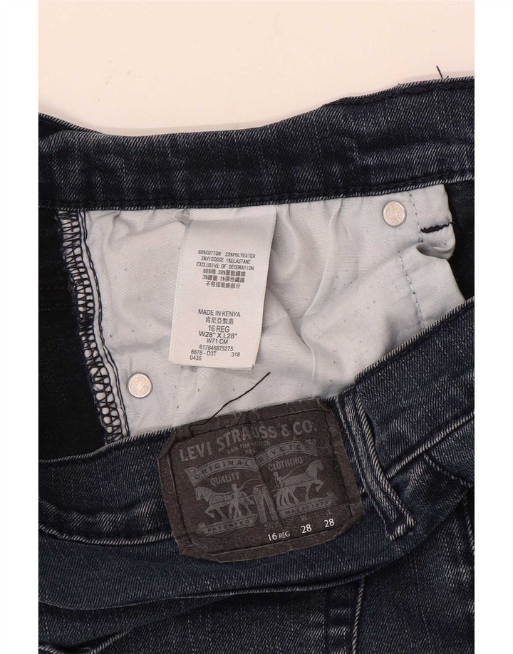 Levi's Boys 511 Slim Jeans 15-16 år W28 L28 Blå