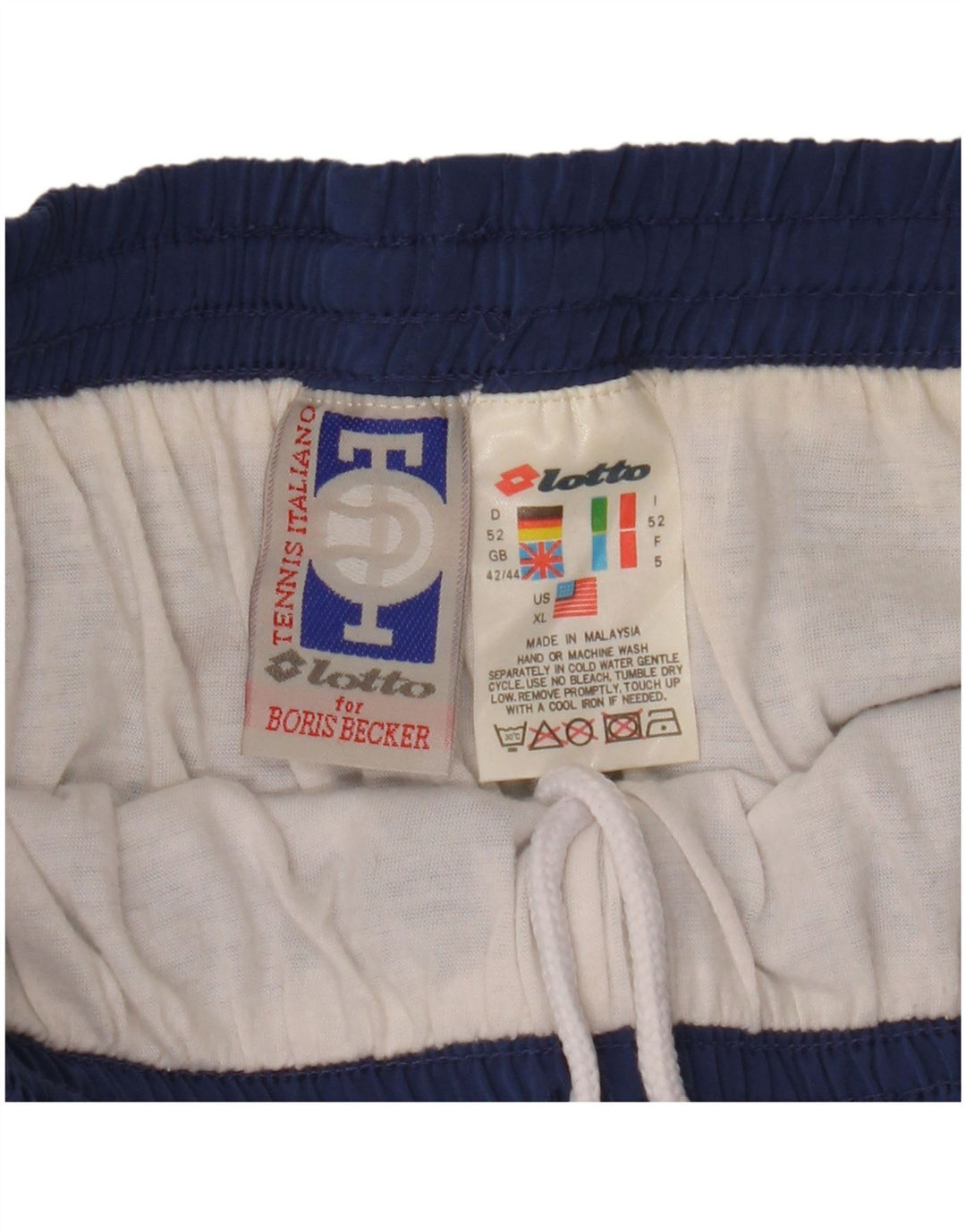 LOTTO Træningsdragt bukser til mænd UK 42/44 XL Navy Blue Polyester