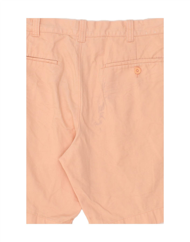 J. CREW Mens Gramercy Chino Shorts W32 Medium Pink Cotton Vintage J. Crew and Second-Hand J. Crew from Messina Hembry 