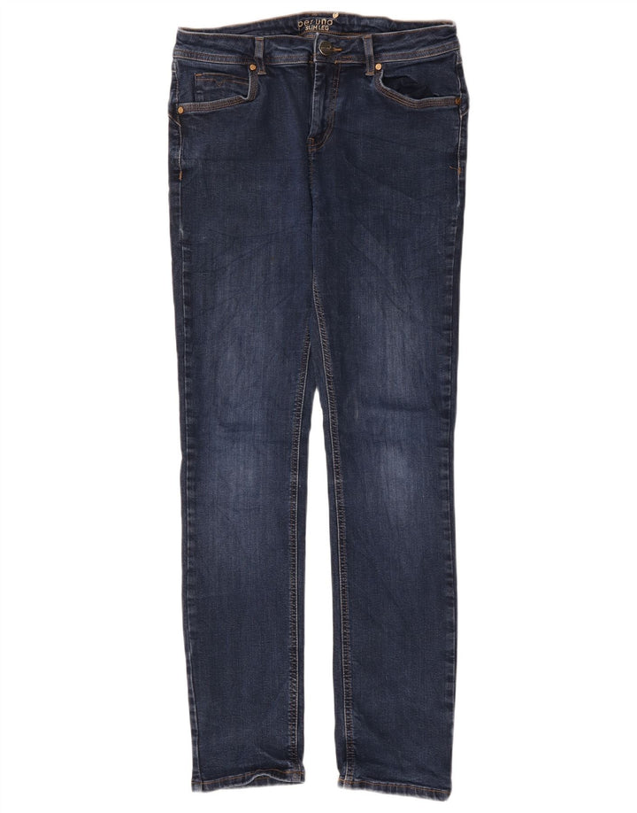 Marks & Spencer Dame Per Una Slim Jeans UK 12 Medium W32 L30 Navy Blue