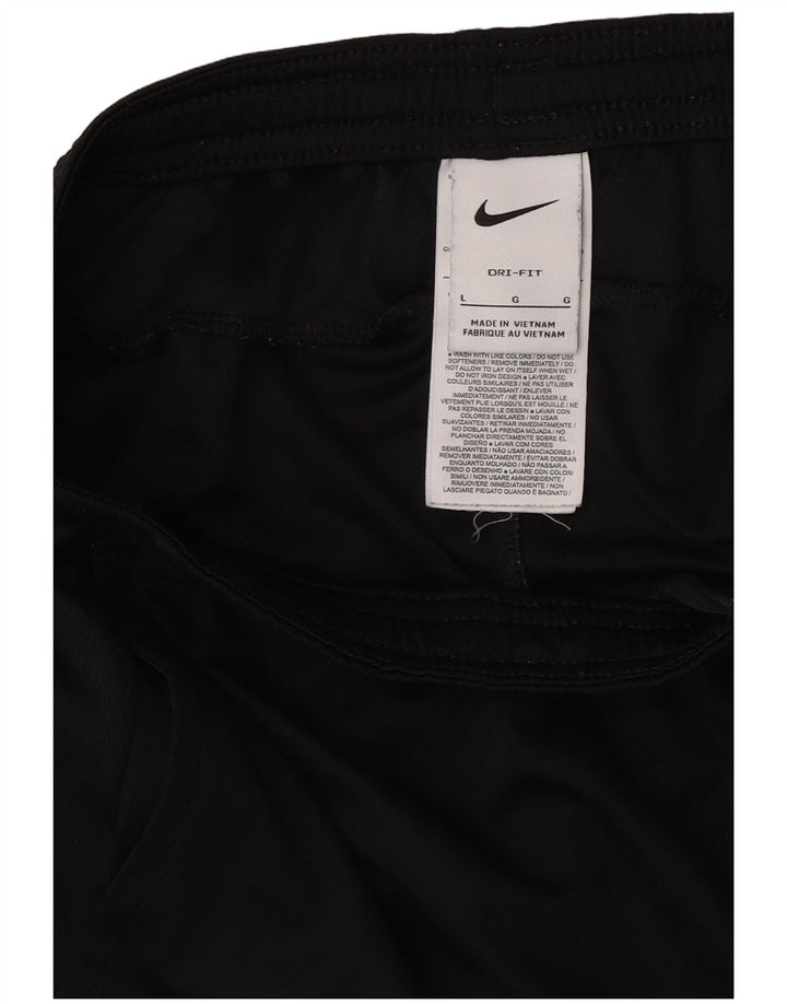 Nike Herre Dri Fit sportsshorts store sorte Colourblock Polyester