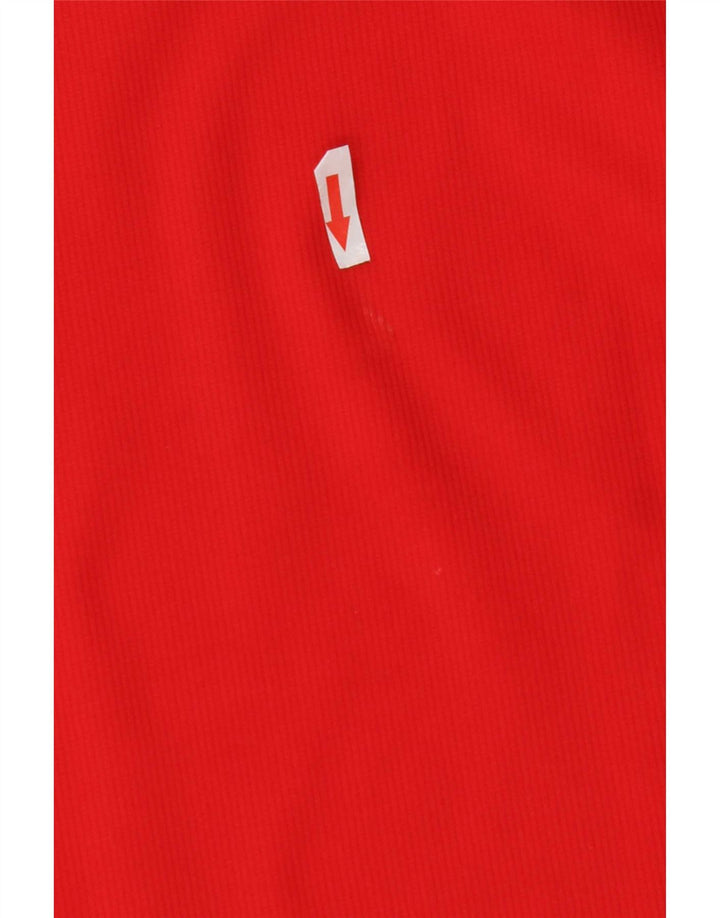 Hummel Herre Grafisk Polo Shirt 2XL Rød Colourblock Polyester