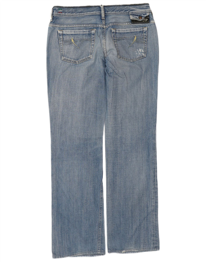 DIESEL Herre BEBEL Straight Jeans W32 L34 Blå Bomuld