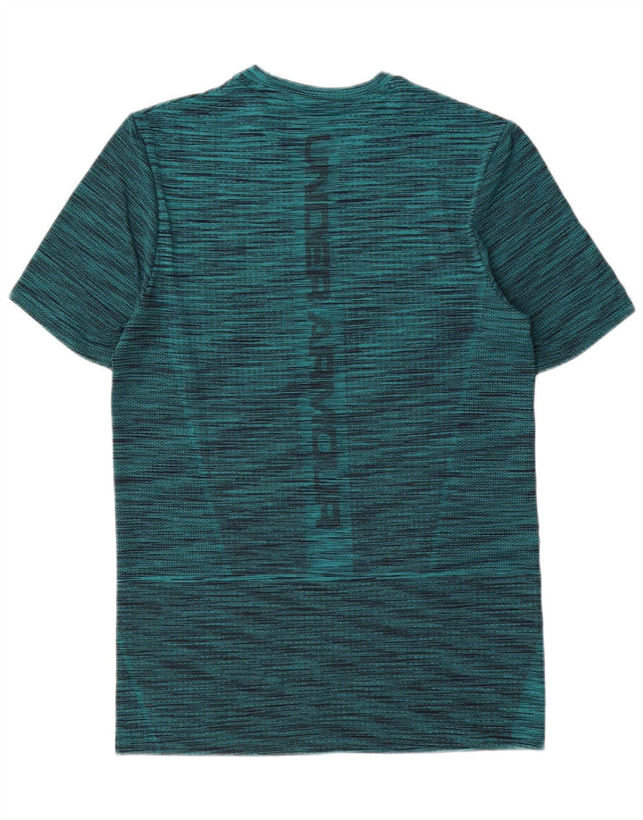Under Armour Herre T-Shirt Top Lille grøn nålestribe
