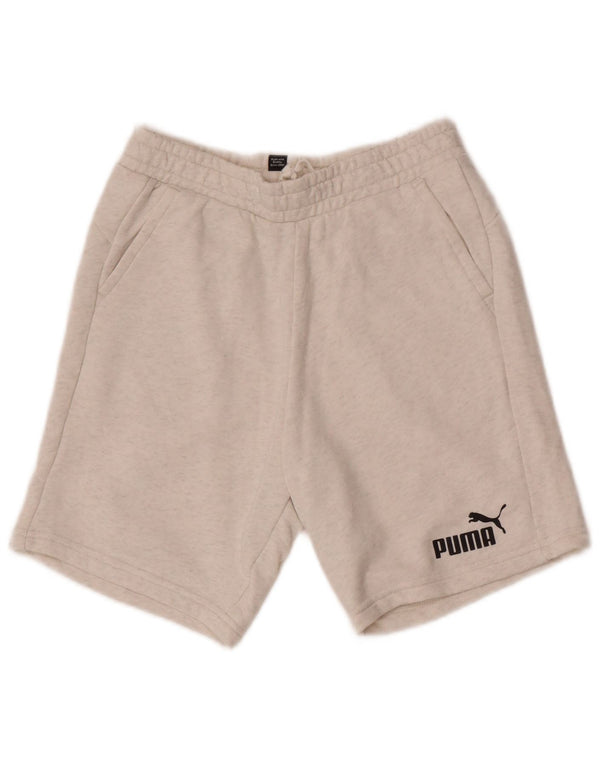 Puma Boys Sports Shorts 11-12 år Grå Bomuld