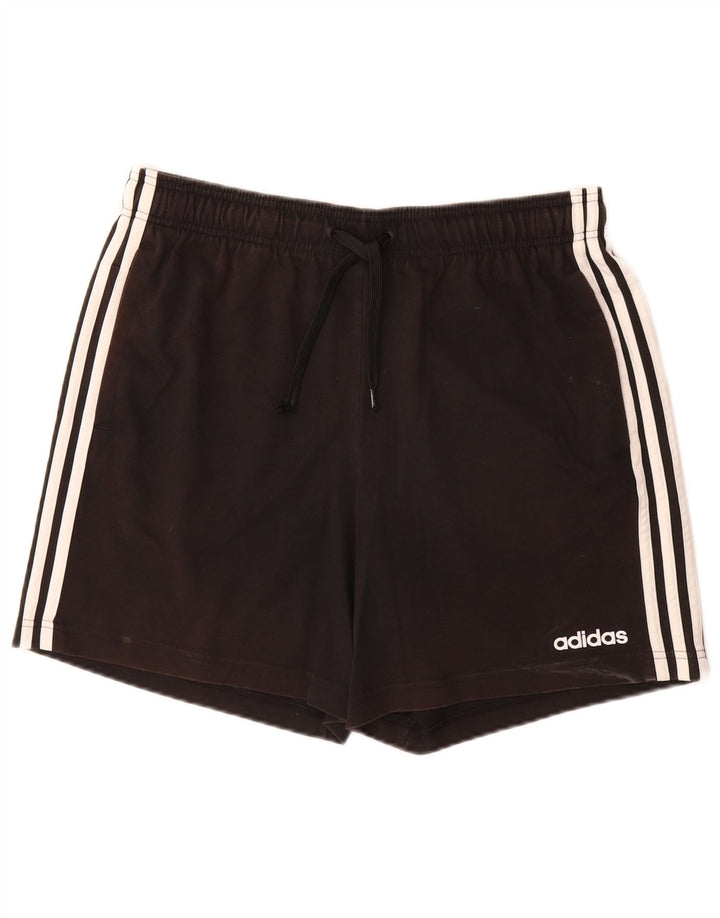 ADIDAS Sportshorts til mænd store sorte bomuld