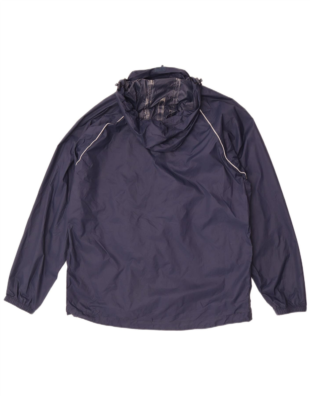Mountain Warehouse Herre Regnjakke med hætte UK 38 Medium Navy Blue Nylon