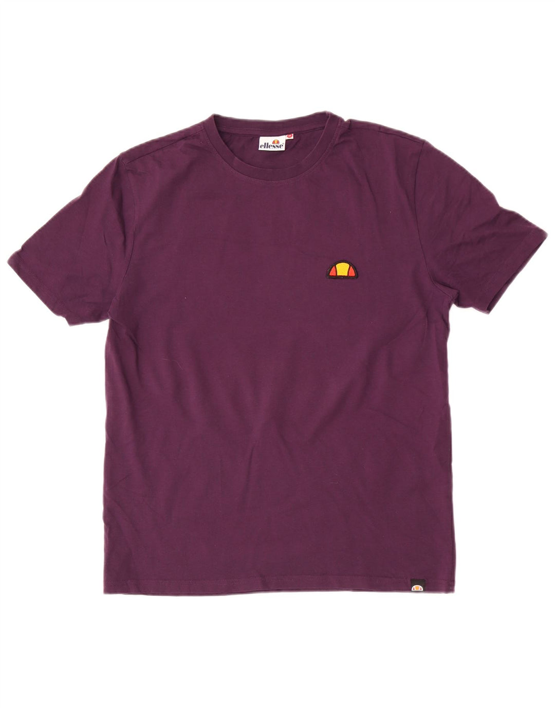 Ellesse Herre T-Shirt Top Medium Lilla Bomuld