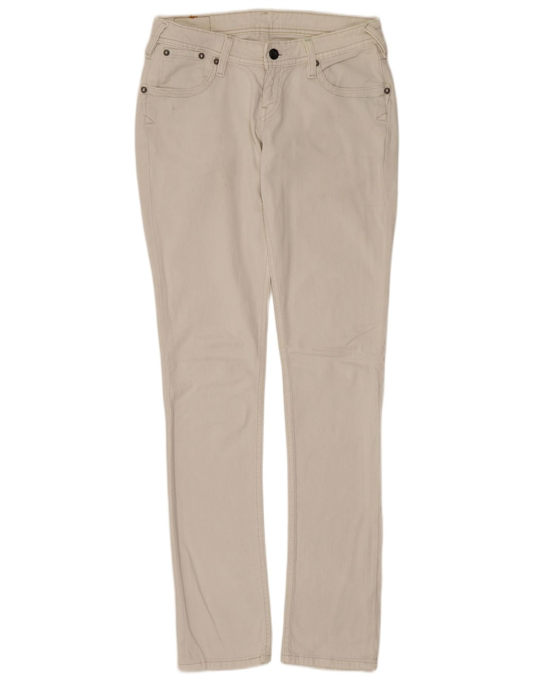 Levi's Slim Jeans til kvinder W29 L34 Hvid bomuld