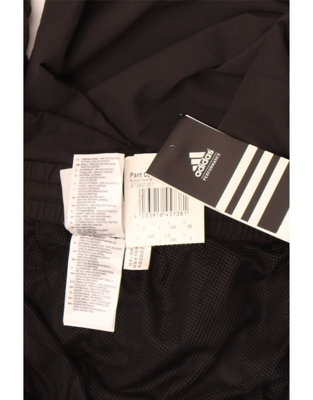 Adidas Herre Climalite træningsdragt Bukser Large Sort Polyester
