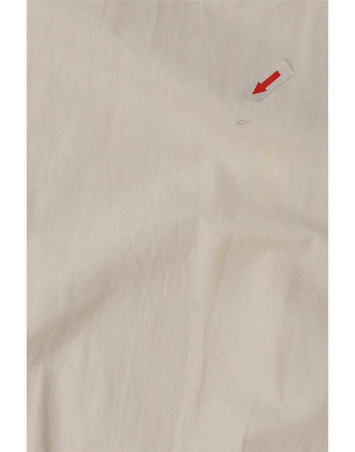 WPM Herre Wildcats Graphic Bomber Jacket UK 40 Large White Colourblock