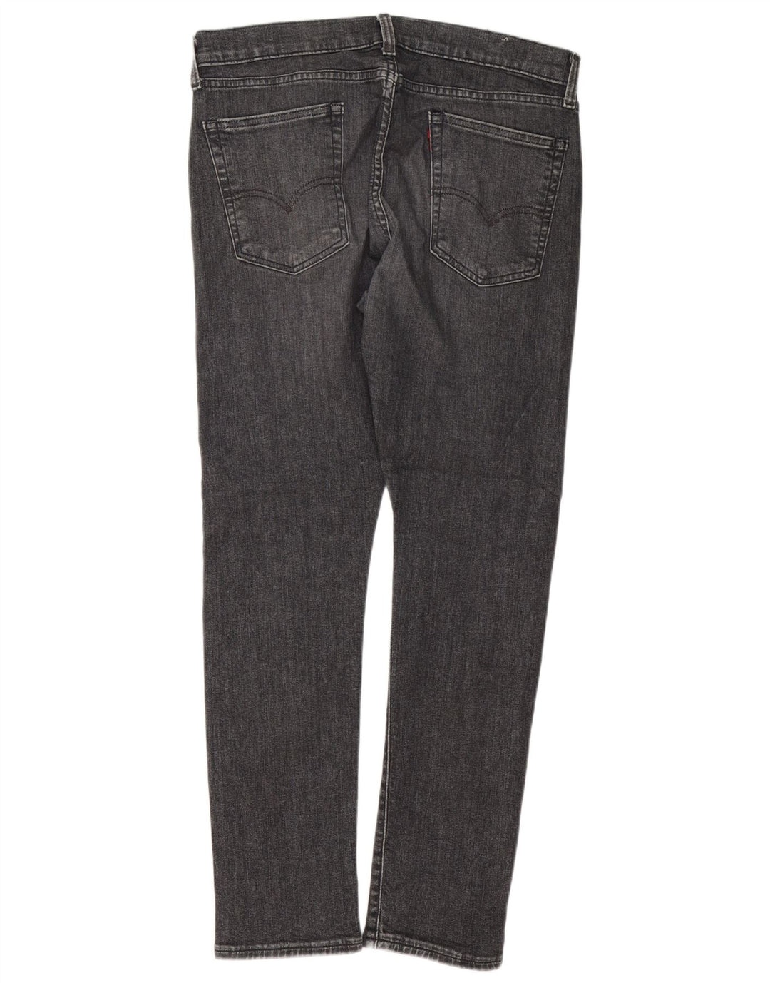 Levi's Slim Jeans til mænd W36 L32 Grå bomuld