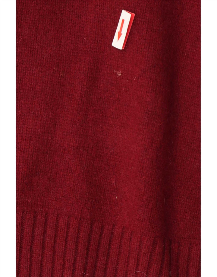 L.L.Bean Herre sweater med lynlåshals 2XL Bourgogneuld
