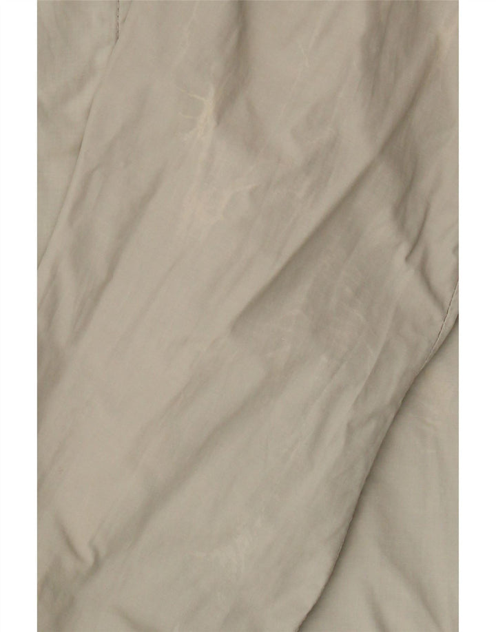 Lyle & Scott Regnjakke med hætte til mænd UK 36 Small Beige Nylon