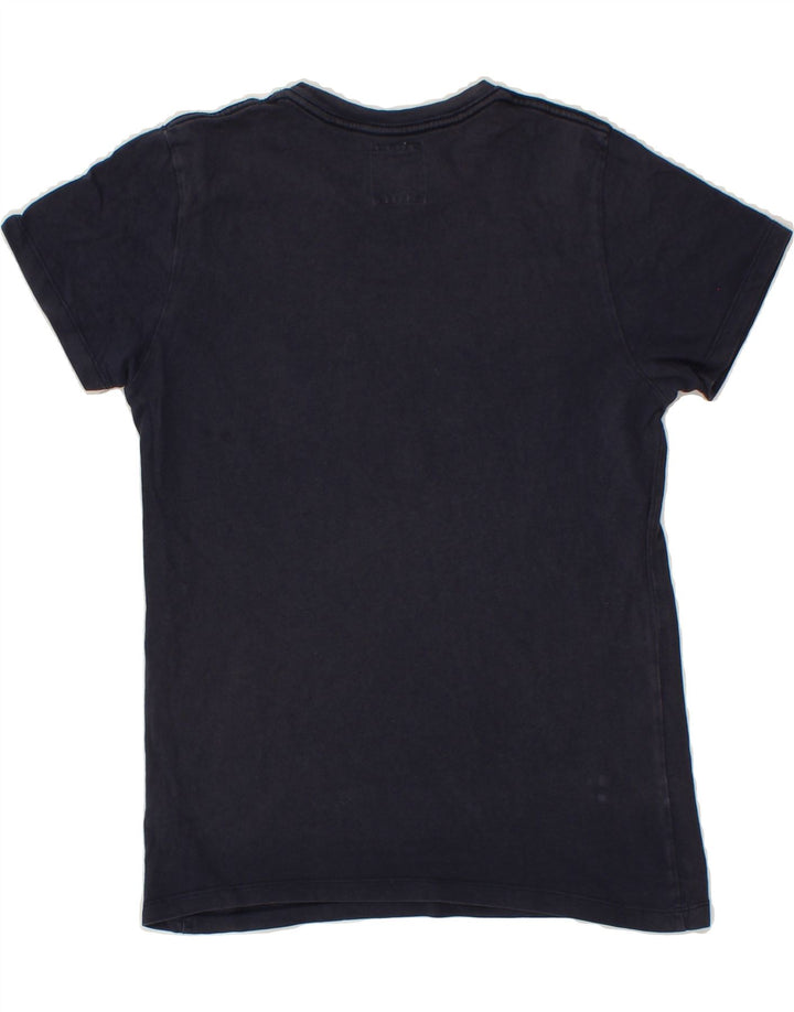 LEVI'S Boys Graphic T-Shirt Top 13-14 Years Navy Blue Vintage Levi's and Second-Hand Levi's from Messina Hembry 