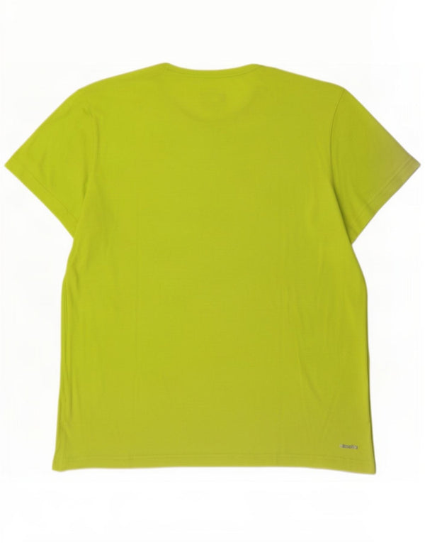 Adidas Herre Climalite T-Shirt Top XL Grøn