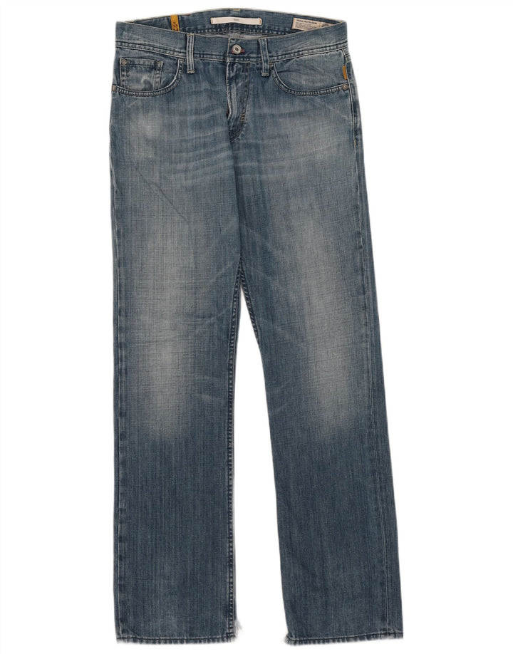 Meltin' Pot Herre Mark Straight Jeans W33 L34 Blå Bomuld