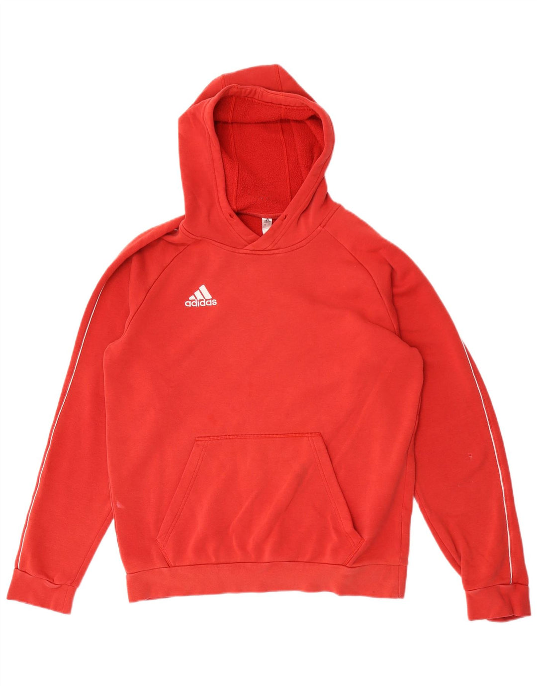 Adidas Herre hættetrøje Jumper Medium Rød Bomuld
