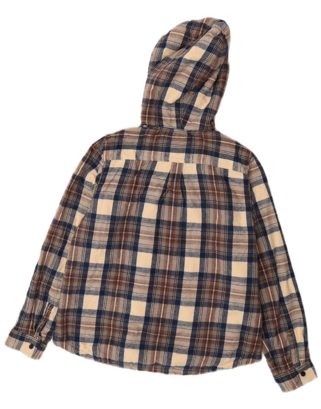 L.L.Bean Herre Relaxed Fit Sherpa-jakke UK 36 Small Navy Blue Ternet Bomuld