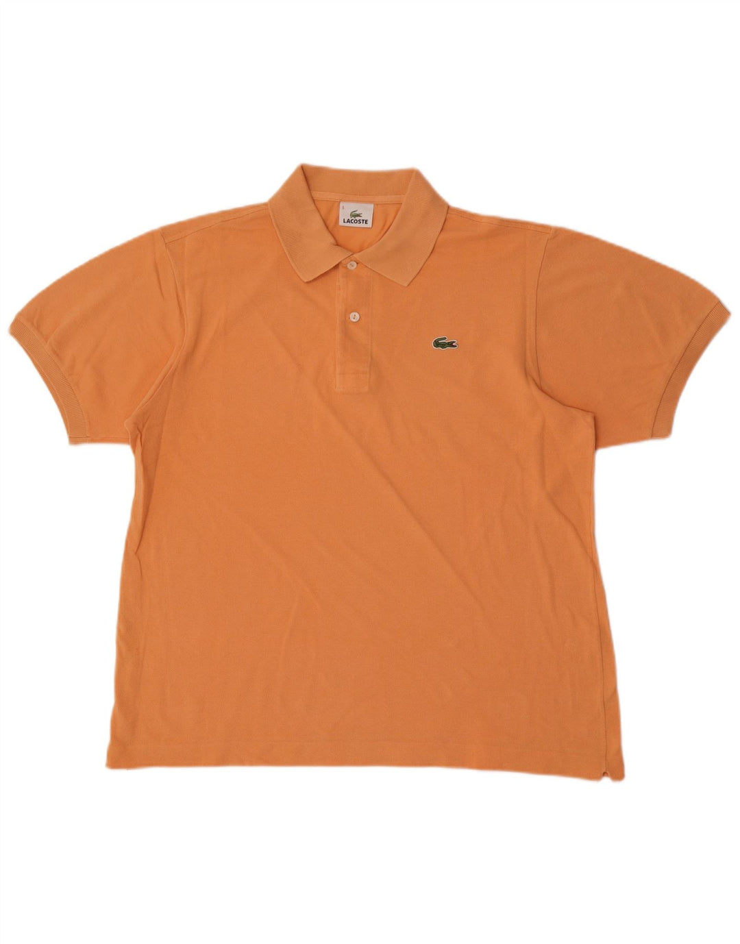 Lacoste Herre poloskjorte str. 5 Large Orange Bomuld