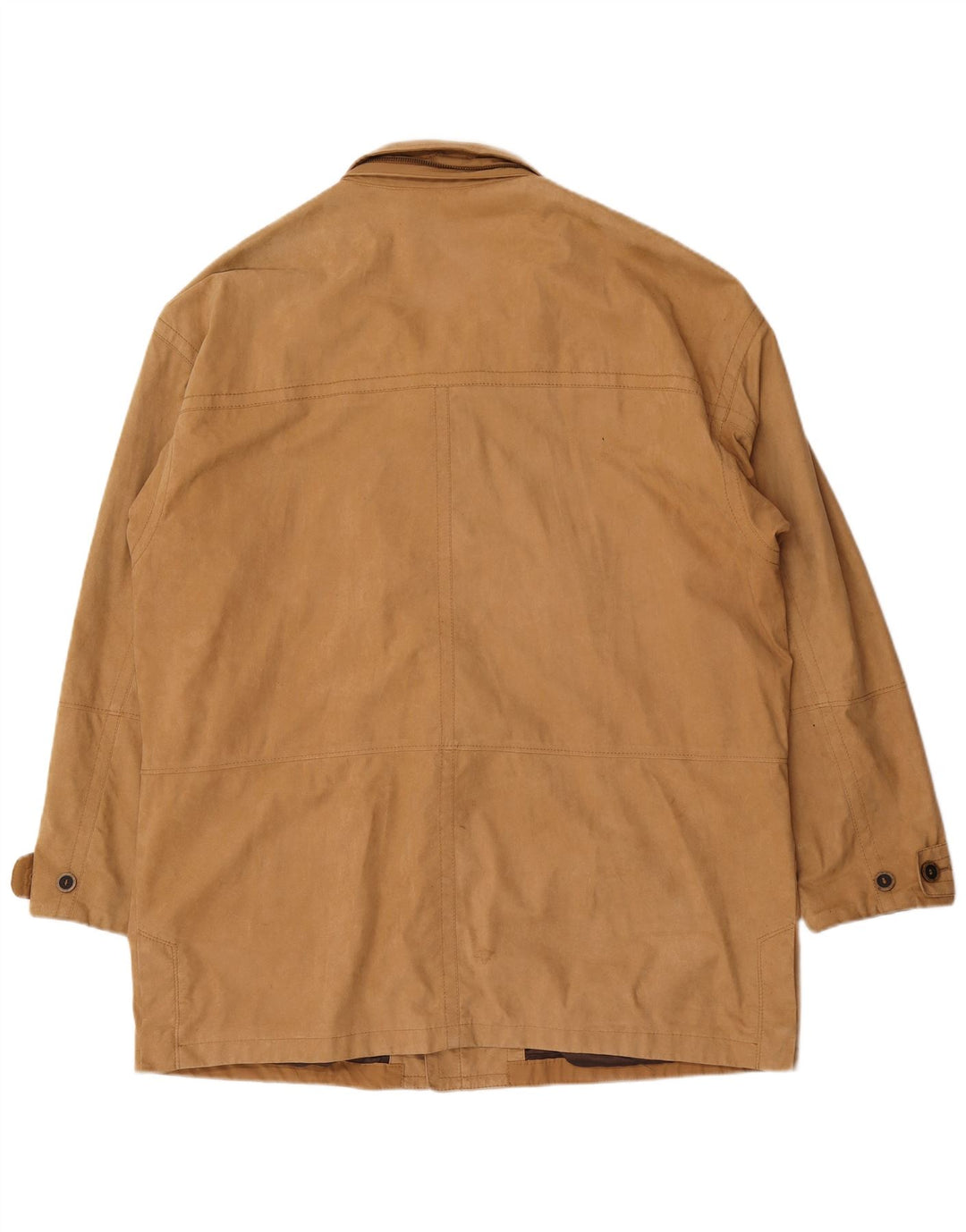 B.S.M Herre Overfrakke UK 48 4XL Beige Nylon
