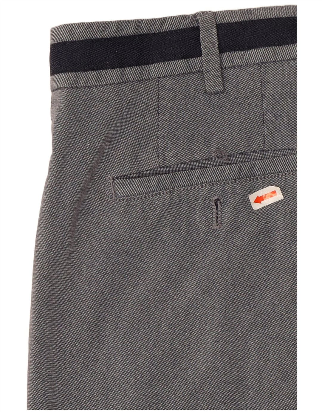 MASSIMO DUTTI Mens Casual Fit Chino Trousers EU 40 Medium W31 L30 Grey